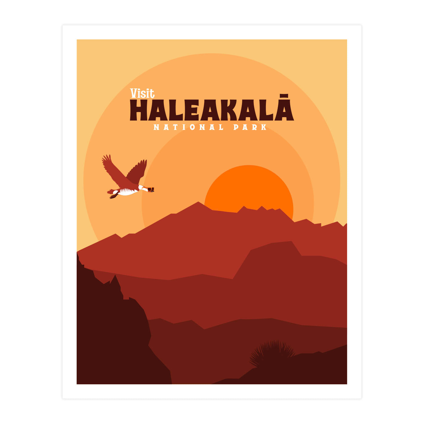 Haleakalā National Park Poster