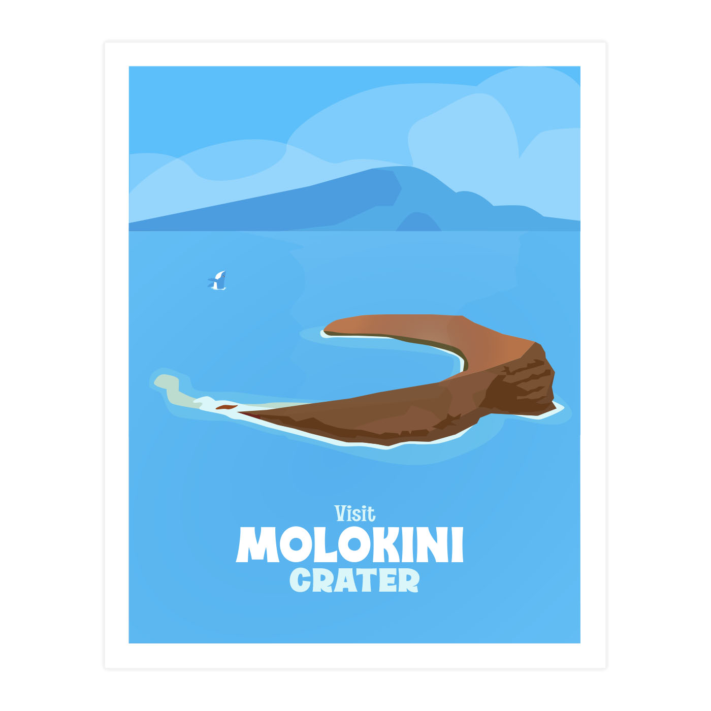 Molokini Crater Poster