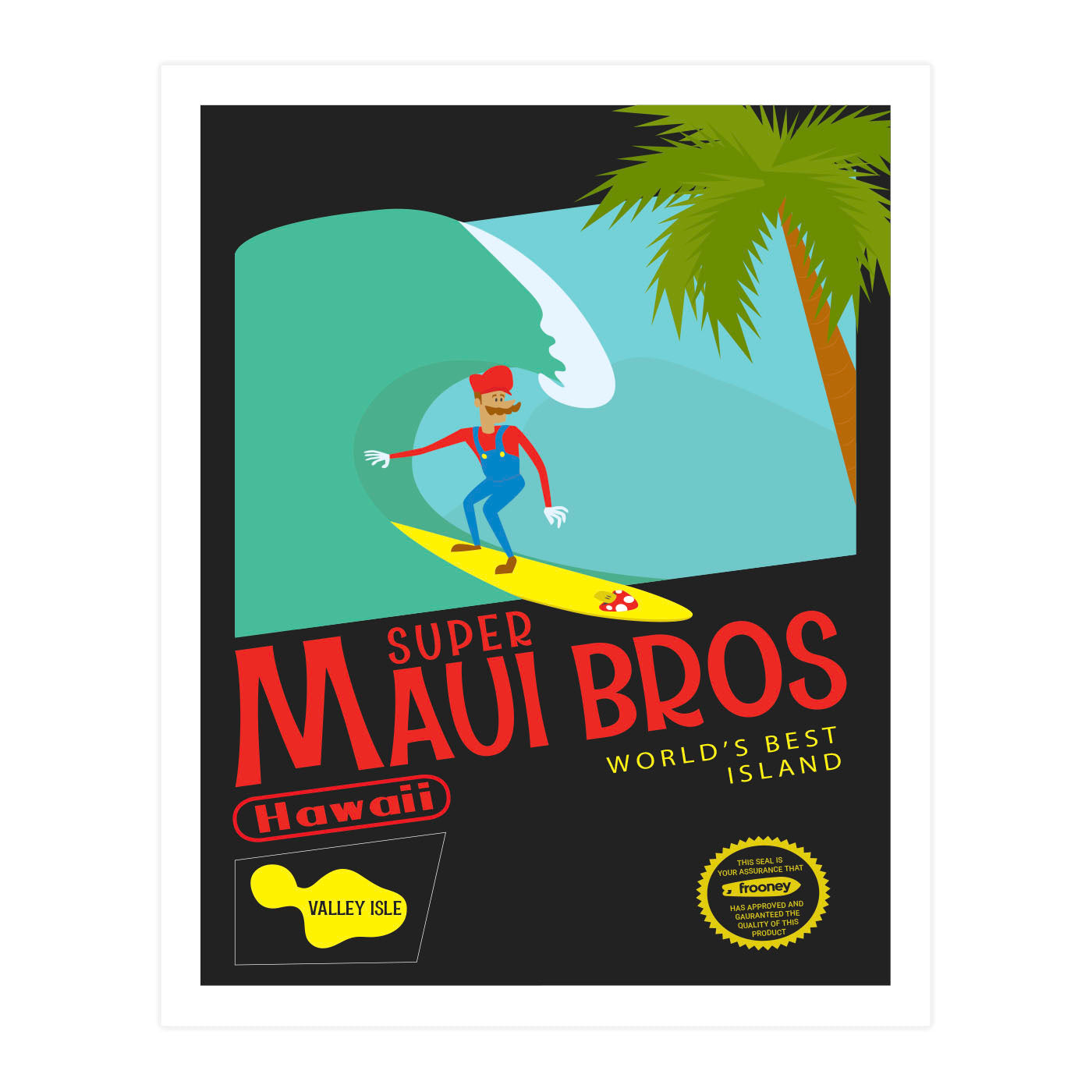 Super Maui Bros Poster
